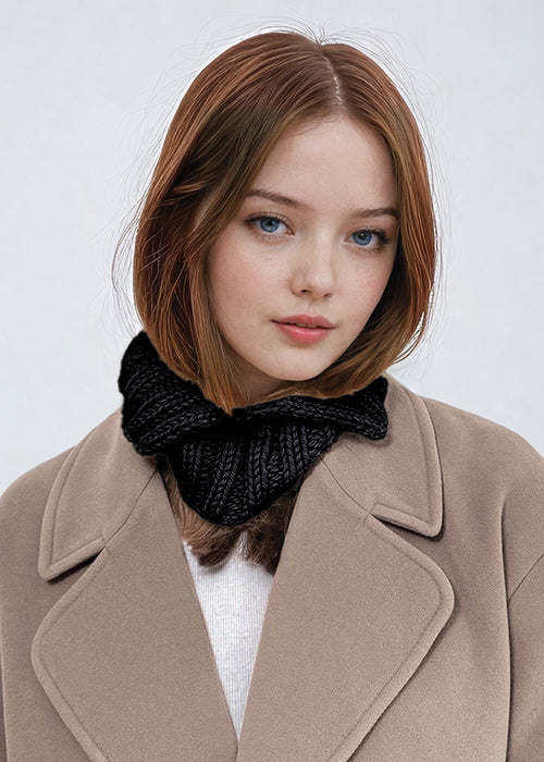 KNITTING KIT: BEAUMONT SPLIT COLLAR