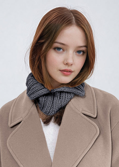 KNITTING KIT: BEAUMONT SPLIT COLLAR