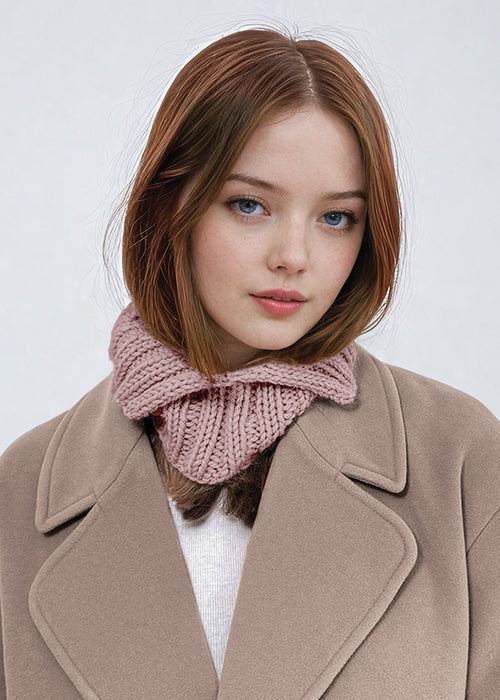 KNITTING KIT: BEAUMONT SPLIT COLLAR