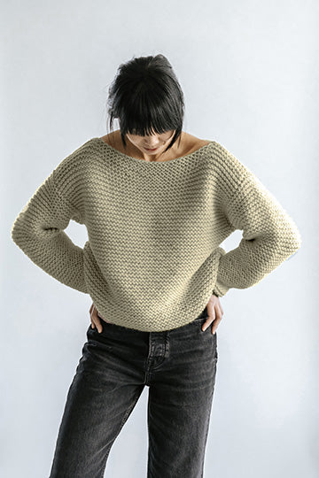 HOLLYBURN SWEATER KNITTING KIT