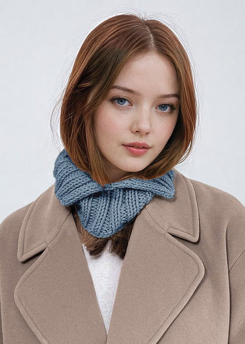 KNITTING KIT: BEAUMONT SPLIT COLLAR