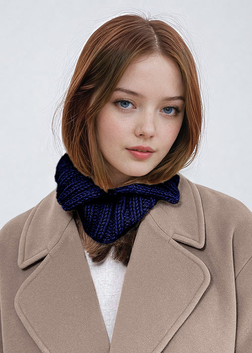 KNITTING KIT: BEAUMONT SPLIT COLLAR