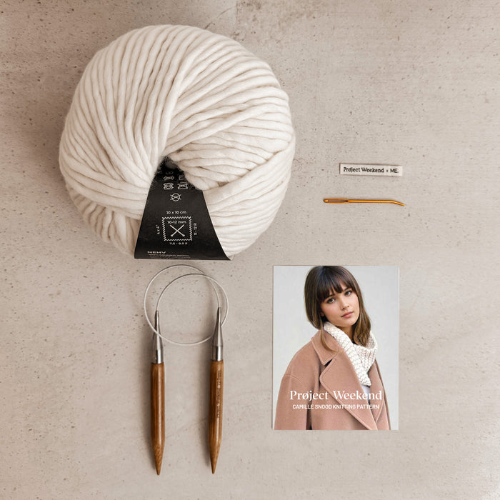 KNITTING KIT: CAMILLE SNOOD