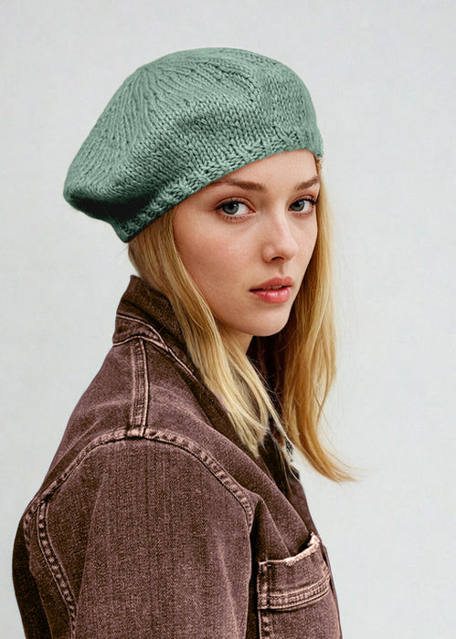 CHARLOTTE BERET KNITTING KIT