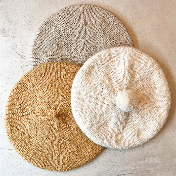 CHARLOTTE BERET KNITTING KIT