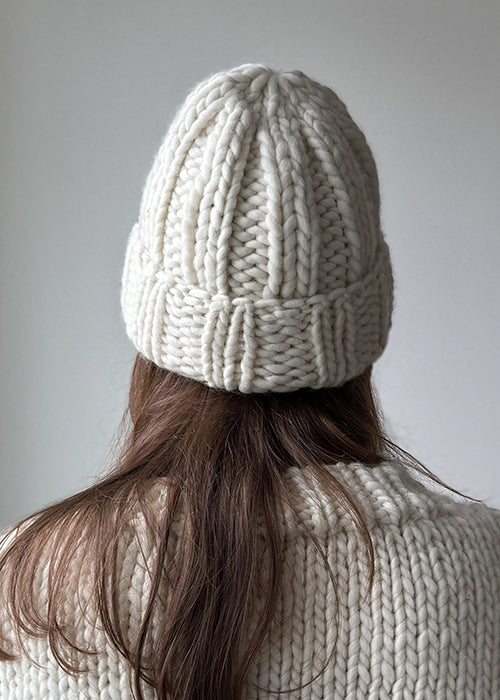 MARGOT RIB BEANIE KNITTING KIT