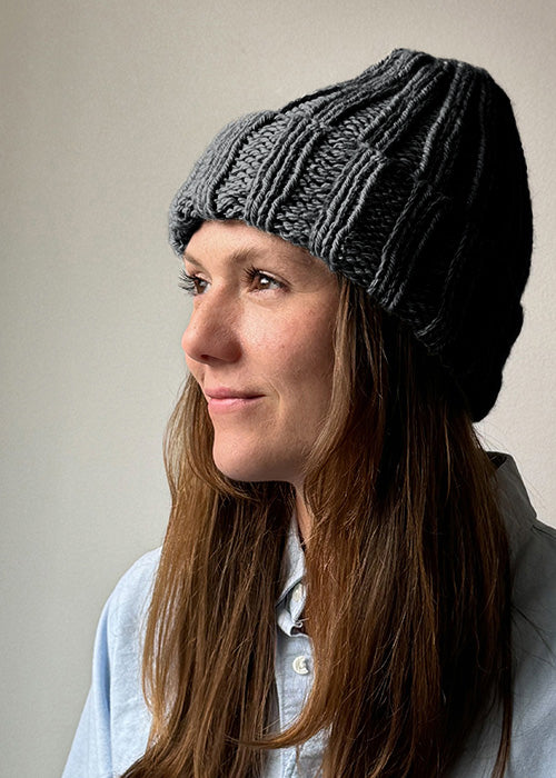 DIGITAL KNITTING PATTERN : SHORELINE BEANIE