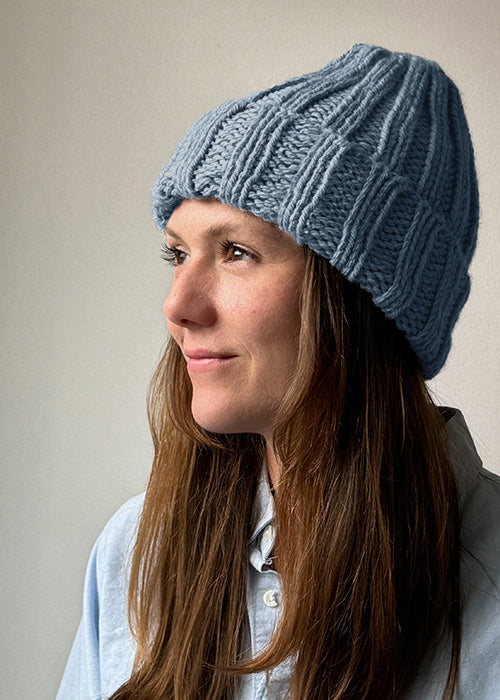 DIGITAL KNITTING PATTERN : SHORELINE BEANIE