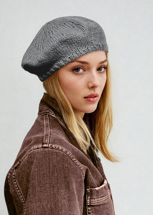 CHARLOTTE BERET KNITTING KIT