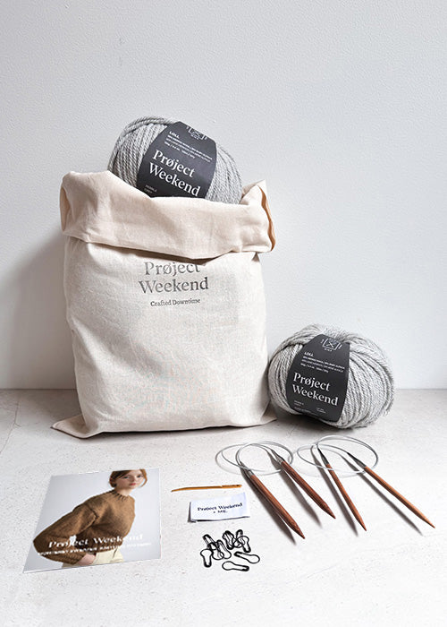 KNITTING KIT : MONTEREY SWEATER KNITTING KIT