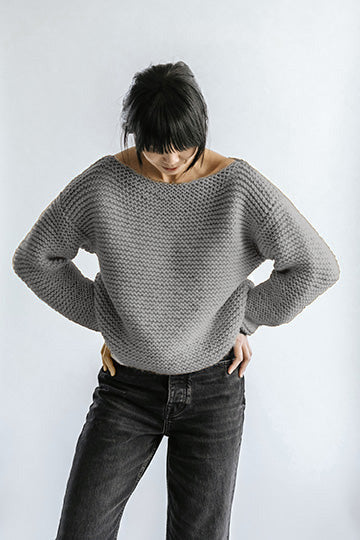 HOLLYBURN SWEATER KNITTING KIT