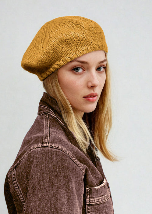 CHARLOTTE BERET KNITTING KIT