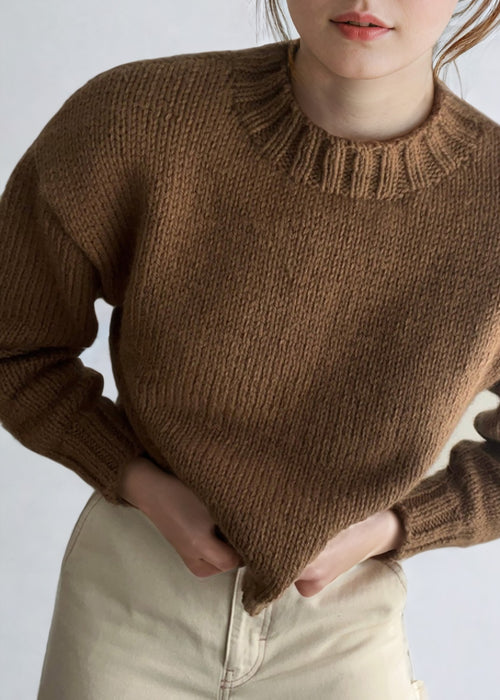 KNITTING KIT : MONTEREY SWEATER KNITTING KIT