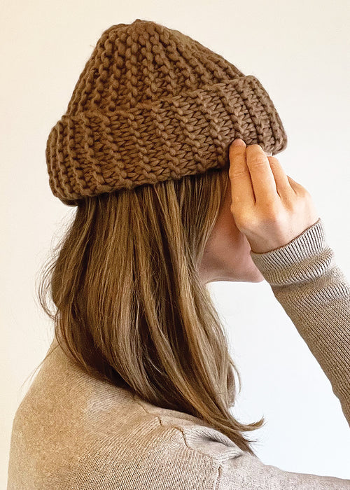 DIGITAL KNITTING PATTERN : CAMILLE BEANIE