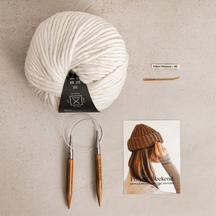 KNITTING KIT: CAMILLE BEANIE