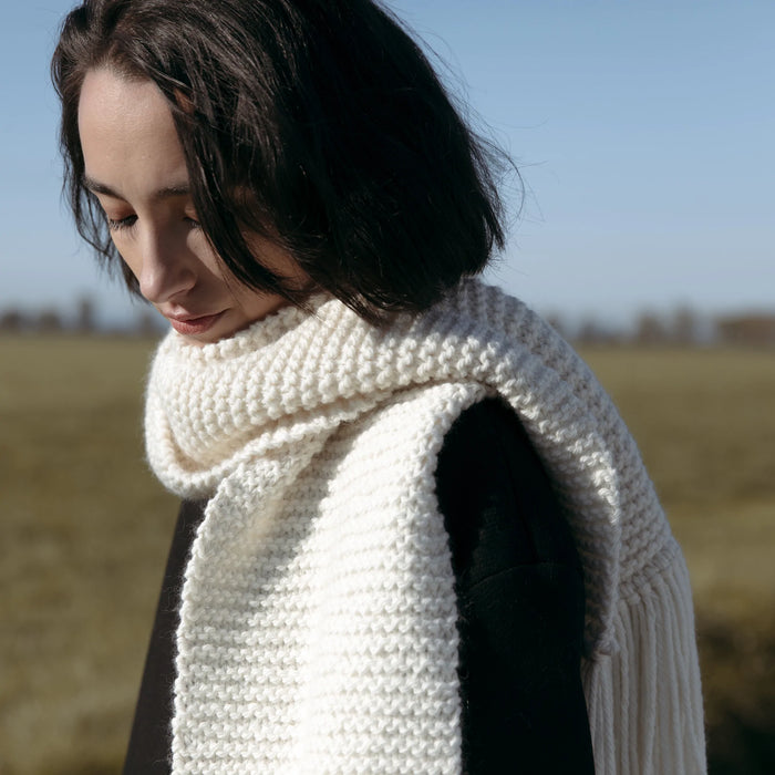 DIGITAL KNITTING PATTERN : BREXTON SCARF