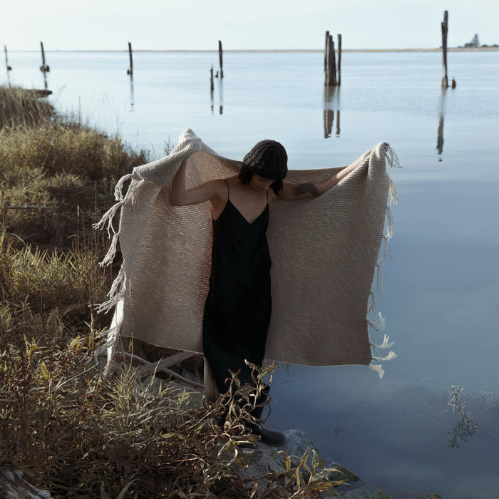 DIGITAL KNITTING PATTERN : HUNTINGTON BLANKET