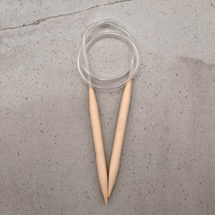BAMBOO 32” (80CM) Circular Bamboo Knitting Needle