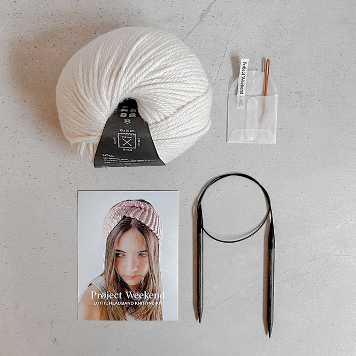 KNITTING KIT: LOTTIE HEADBAND