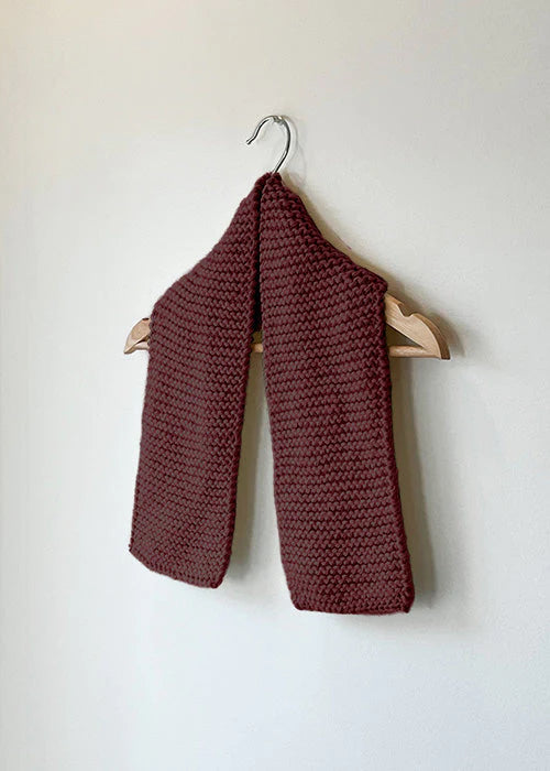 DIGITAL KNITTING PATTERN : AUBREY EVERYDAY SCARF
