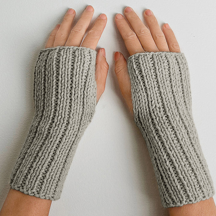 KNITTING KIT: WANDERLUST WRIST WARMERS