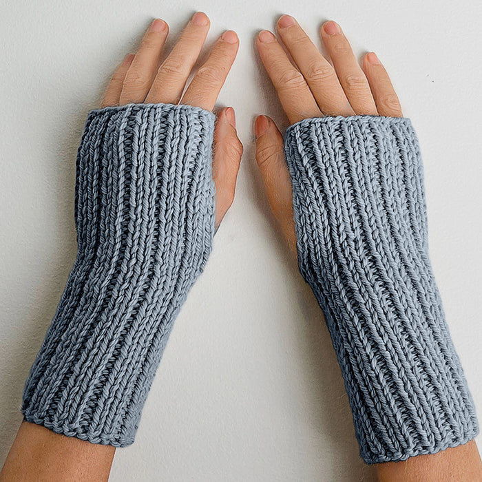 KNITTING KIT: WANDERLUST WRIST WARMERS