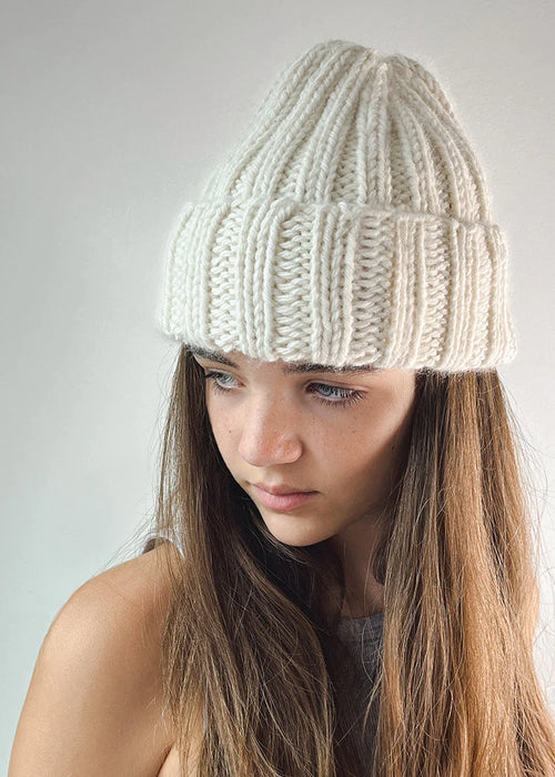 SHORELINE BEANIE KNITTING PATTERN