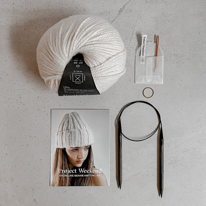 KNITTING KIT: SHORELINE BEANIE