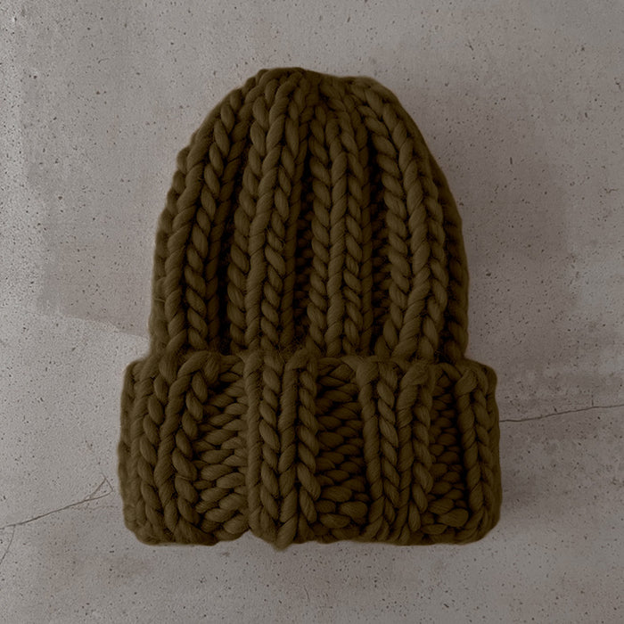 KNITTING KIT: MARGOT RIB BEANIE