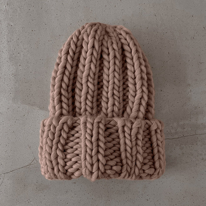 MARGOT RIB BEANIE KNITTING PATTERN