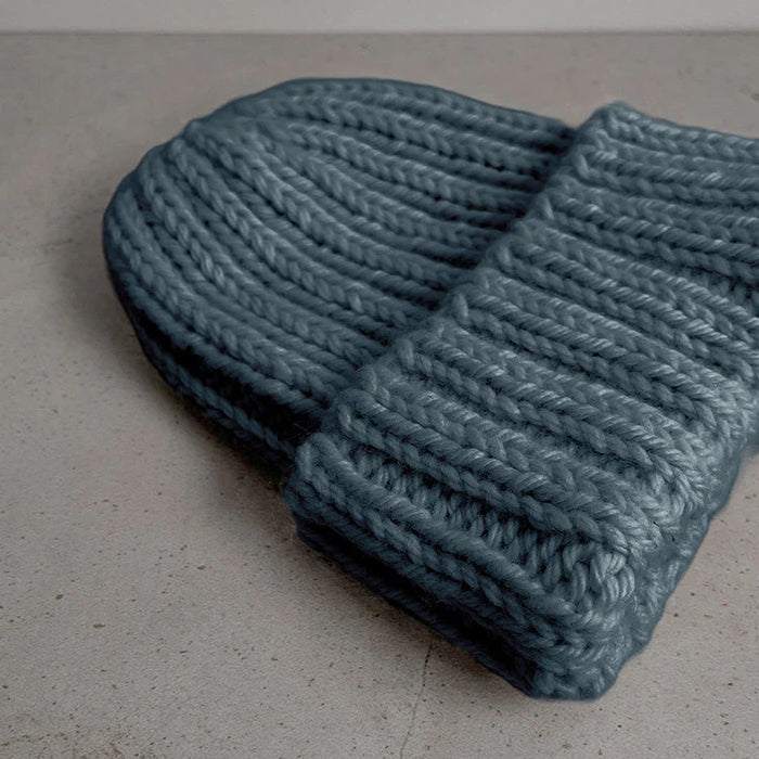 SHORELINE BEANIE KNITTING PATTERN