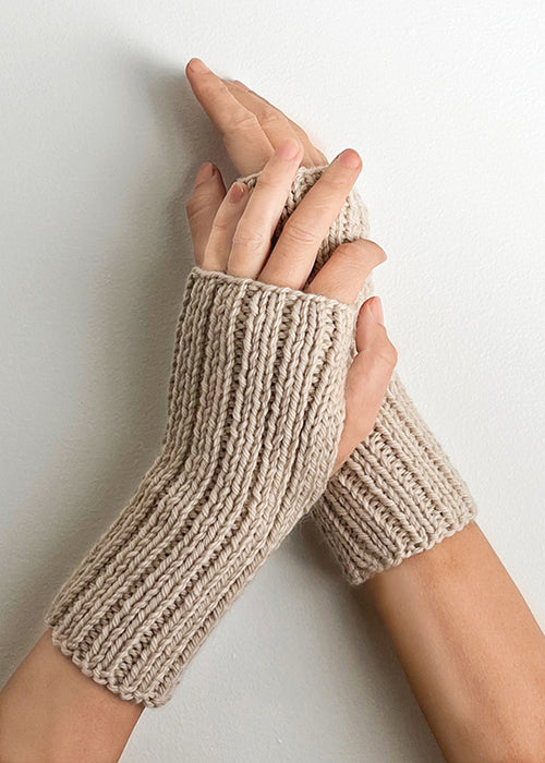 KNITTING KIT: WANDERLUST WRIST WARMERS