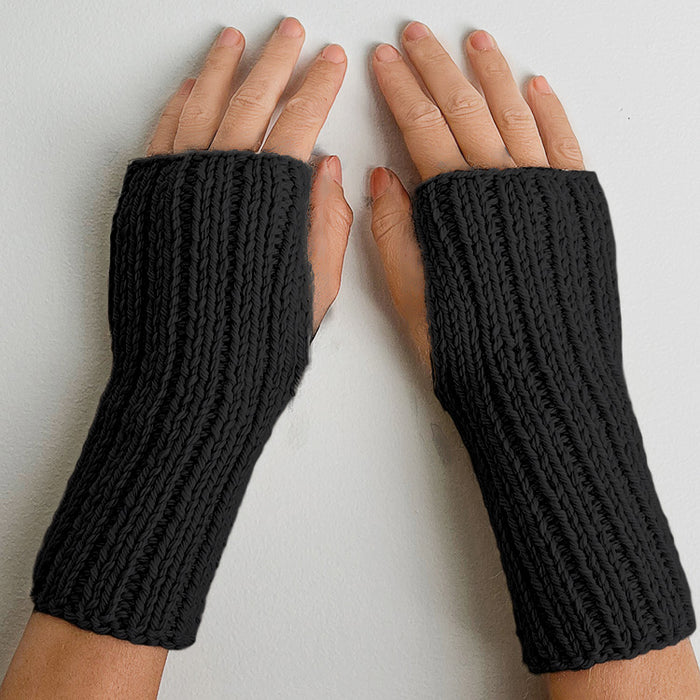 KNITTING KIT: WANDERLUST WRIST WARMERS